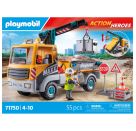 PLAYMOBIL 71750 Baustellen-LKW mit Kran