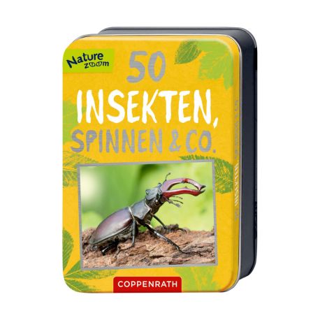 50 Insekten, Spinnen   Co. - Nature Zoom (Blechdose)