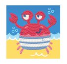 DIAMOND DOTZ® Original Diamond Painting Wise Guy 9,5 x 9,5 cm mit Bilderrahmen, Bastelset mit glitzernden Diamant