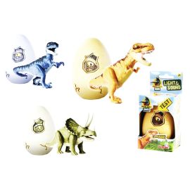 Dino im Ei mit Licht und Sound, 3-s.