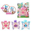TOITOYS FAIRIES Fee Baby mit beweglichen Flügeln, 3-fach sortiert