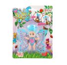 TOITOYS FAIRIES Fee Baby mit beweglichen Flügeln, 3-fach sortiert