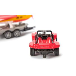 SIKU 1696 Buggy mit Sportflugzeug