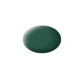 Dunkelgrün, matt Aqua Color 18 ml, Revell Modellbau-Farbe auf Wasserbasis