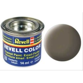 khakibraun, matt RAL 7008 14 ml-Dose, Revell Modellbau-Farbe auf Kunstharzbasis