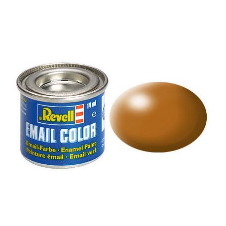 holzbraun, seidenmatt RAL 8001 14 ml-Dose, Revell Modellbau-Farbe auf Kunstharzbasis