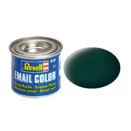 schwarzgrün, matt 14 ml-Dose, Revell Modellbau-Farbe auf Kunstharzbasis
