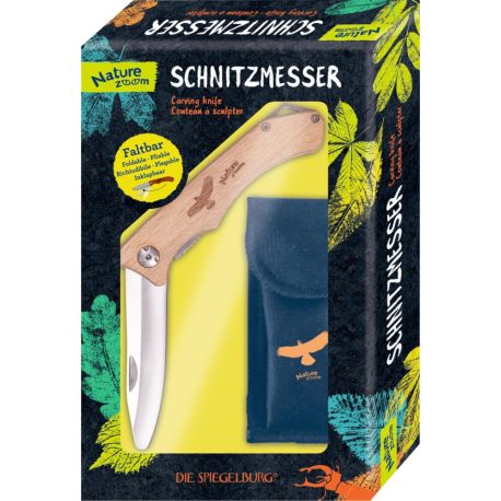 Klapp-Schnitzmesser Nature Zoom
