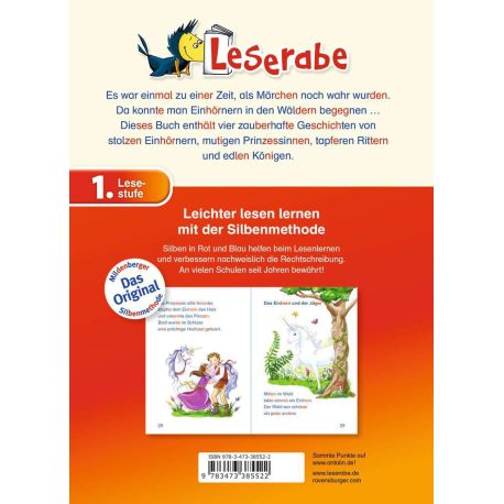 Einhorngeschichten - Leserabe 1. Klasse - Erstlesebuch für Kinder ab 6 Jahren