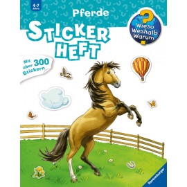 Ravensburger  - WiesoWeshalbWarum? Stickerheft: Pferde