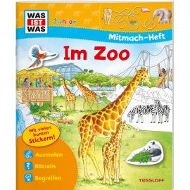 WAS IST WAS Junior Mitmach-Heft Zoo