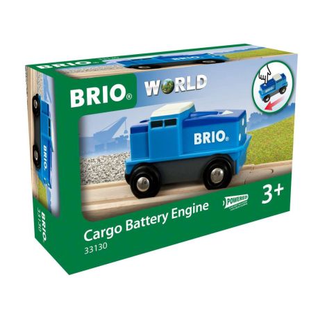 33130 BRIO Blaue Batterie Frachtlok