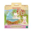Sylvanian Families 5432 Schokoladenhasen Zwillinge mit Kinderwagen