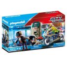 Playmobil 70572 Polizei-Motorrad: Verfolgung des Geldräubers