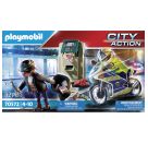 Playmobil 70572 Polizei-Motorrad: Verfolgung des Geldräubers