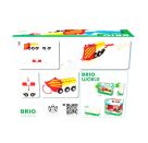 BRIO World 33606 Schneeräumzug - Winterliche Ergänzung für die BRIO Holzeisenbahn - Empfohlen ab 3 Jahren