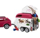 schleich® 42535 Horse Club Abenteuer mit Auto und Pferdeanhänger