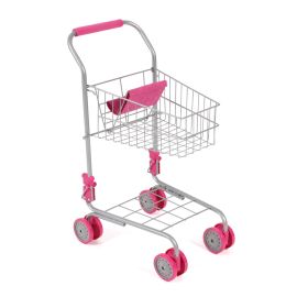 Einkaufswagen metall pink