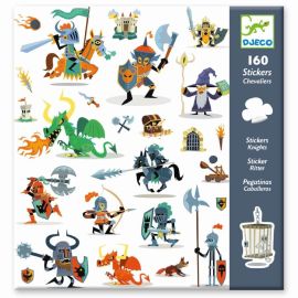 Stickerbögen: Ritter