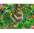 Ravensburger 13298 Puzzle Gemütliches Faultier 300 Teile