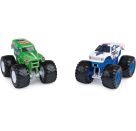Monster Jam - Original Zweier-Pack mit authentischen Monster Trucks im Maßstab 1:64, krasse Stunt-Action ab 3 Jahren (