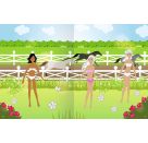 Ravensburger Mein Ausmalstickerbuch Traumkleider - Großes Buch mit über 300 Stickern, viele Sticker zum Ausmalen