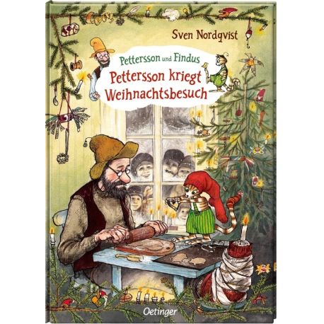 Pettersson und Findus. Pettersson kriegt Weihnachtsbesuch