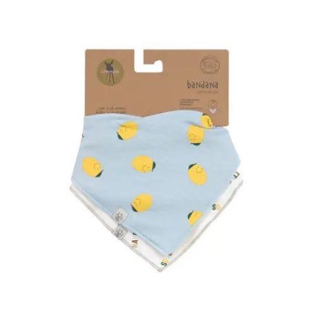 Bandana/cowl-neck 2 pcs Happy Fruits Lemon