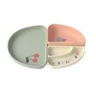 Silicone Section Dish Set 3 pcs