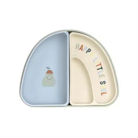 Silicone Section Dish Set 3 pcs