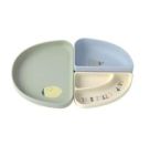 Silicone Section Dish Set 3 pcs