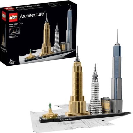 LEGO® Architecture 21028 New York City, 598 Teile