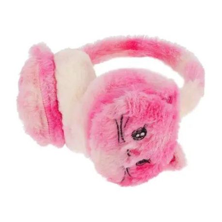 Ohrenwärmer Katze rosa multicolor (3)