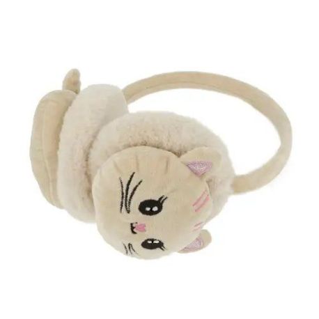 Ohrenwärmer Katze creme (3)