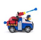 PAW Patrol Fire Rescue - Chases Rettungsfahrzeug mit Geschoss-Abwurf und Chase Hundefigur