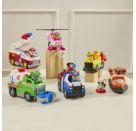 PAW Patrol Fire Rescue - Chases Rettungsfahrzeug mit Geschoss-Abwurf und Chase Hundefigur