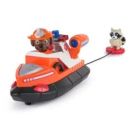 PAW Patrol Fire Rescue - Zumas Rettungsboot mit Zuma Hundefigur und Waschbärenfigur