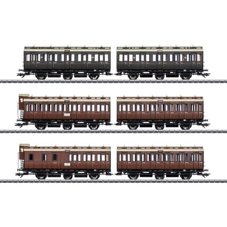 Märklin 42047 - H0 Abteilwagen-Set