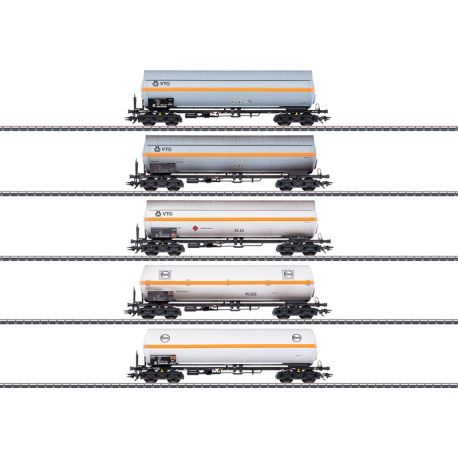 Märklin 48480 - H0 Druckgas-Kesselwagen-Set VTG und Eva