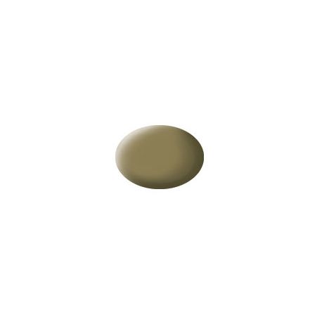 Khakibraun, matt Aqua Color 18 ml, Revell Modellbau-Farbe auf Wasserbasis