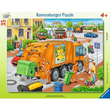 Ravensburger 6346 Puzzle Müllabfuhr 30-48 Teile
