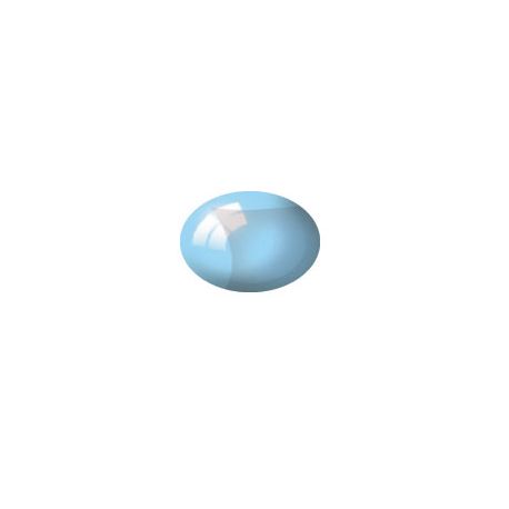 Aqua blau, klar, Revell Modellbau-Farbe auf Wasserbasis