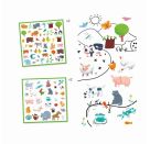 Stickerbögen: Tiere