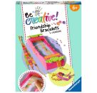 Ravensburger 18280 BeCreative Freundschaftsbändchen - Freche Armbänder aus bunten Garnen weben, DIY für Kinder ab 6 Ja