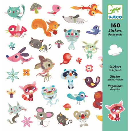 Stickerbögen: Kleine Freunde
