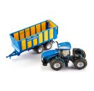SIKU 1947 Traktor mit Silagewagen 1:50