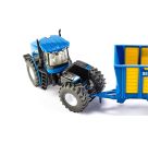 SIKU 1947 Traktor mit Silagewagen 1:50