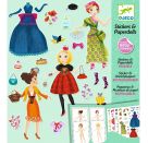 Stickerpuppen: Papier Puppen - Massive fashion
