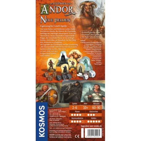 Andor Neue Helden Ergänzung 5/6 Spieler