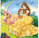 Ravensburger 9346 Puzzle Palace Pets - Belle, Cinderella und Rapunzel 3 X 49 Teile